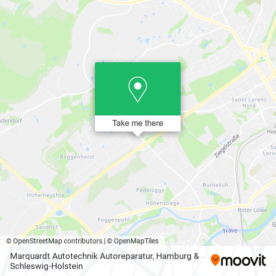 Marquardt Autotechnik Autoreparatur map