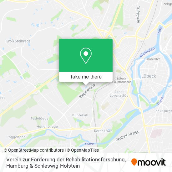 Verein zur Förderung der Rehabilitationsforschung map