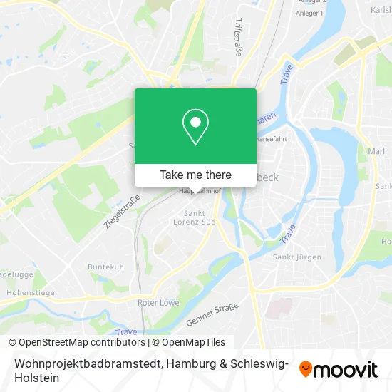 Карта Wohnprojektbadbramstedt