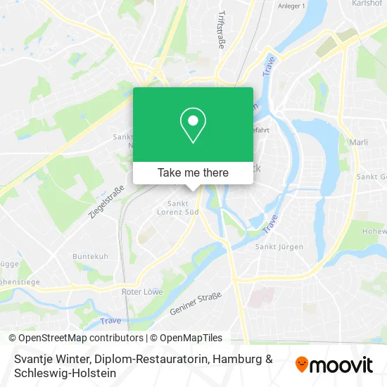 Карта Svantje Winter, Diplom-Restauratorin