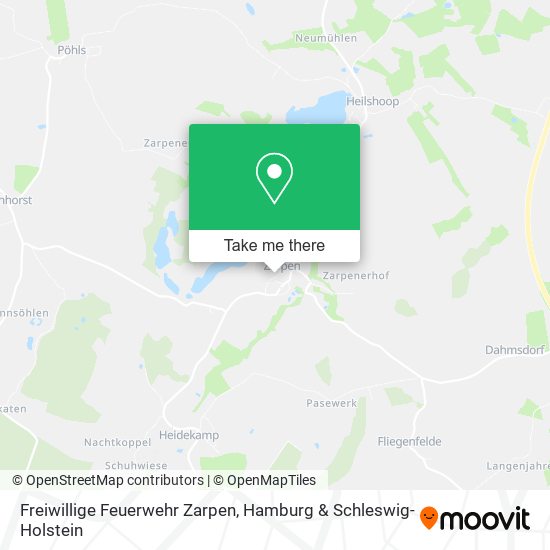 Freiwillige Feuerwehr Zarpen map