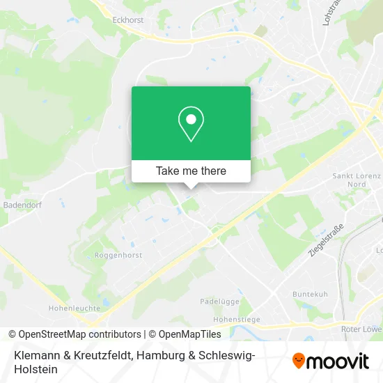 Карта Klemann & Kreutzfeldt