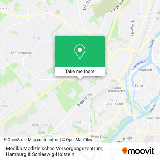 Medika Medizinisches Versorgungszentrum map