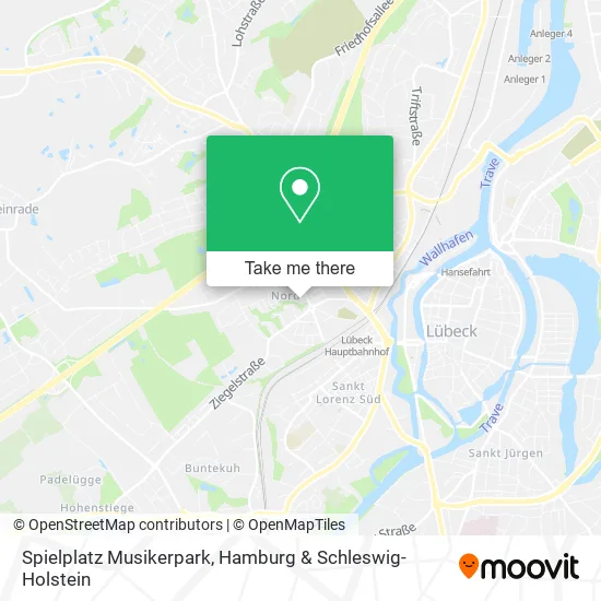 Карта Spielplatz Musikerpark