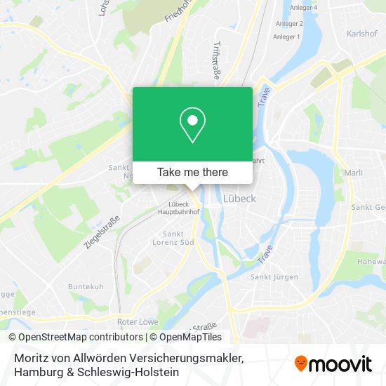 Moritz von Allwörden Versicherungsmakler map