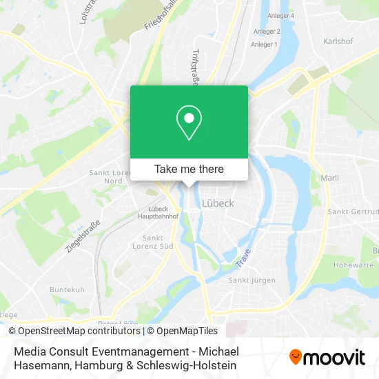 Карта Media Consult Eventmanagement - Michael Hasemann