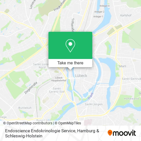 Карта Endoscience Endokrinologie Service