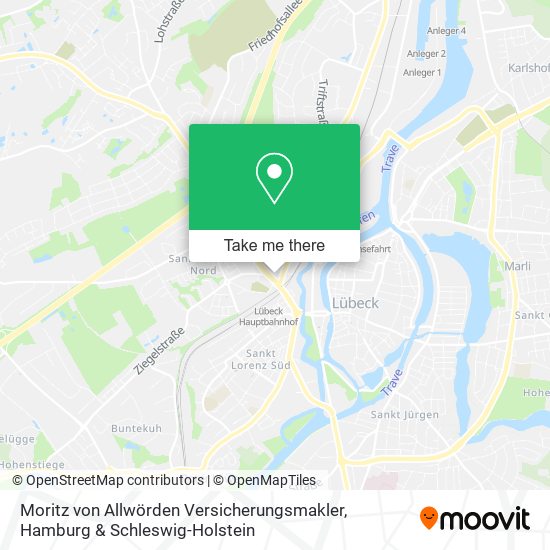 Moritz von Allwörden Versicherungsmakler map