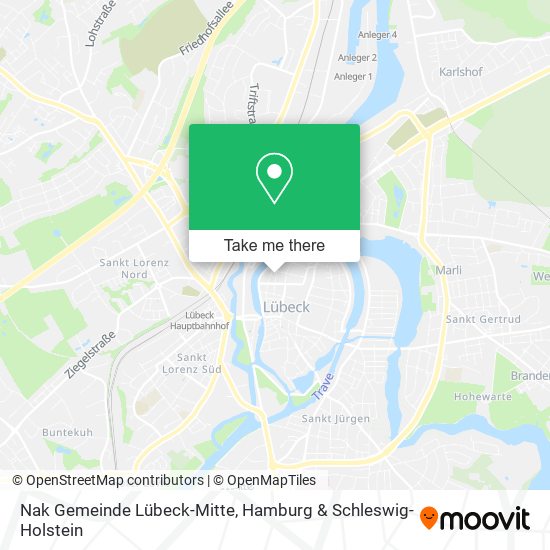 Nak Gemeinde Lübeck-Mitte map