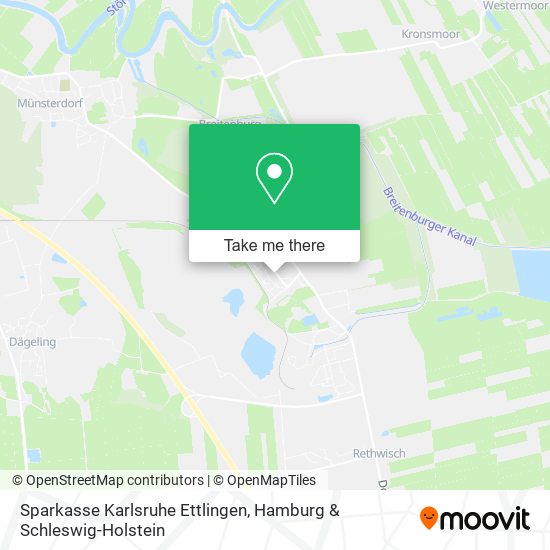 Sparkasse Karlsruhe Ettlingen map