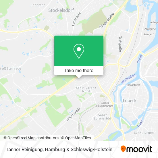 Карта Tanner Reinigung