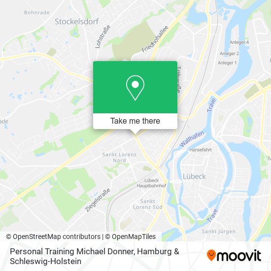 Personal Training Michael Donner map