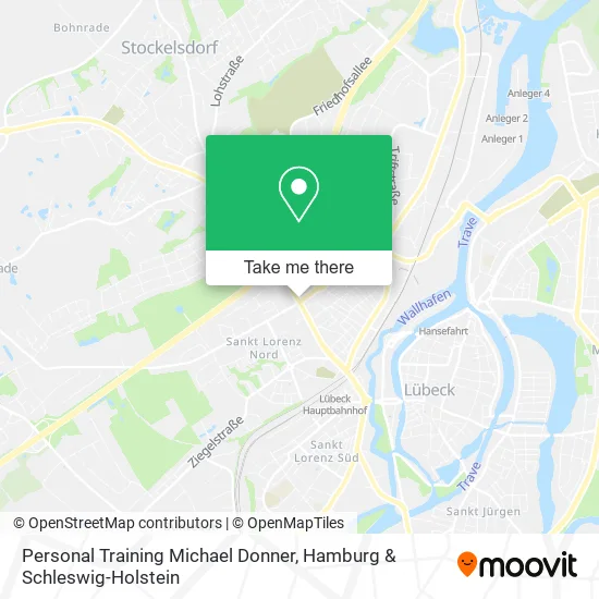 Карта Personal Training Michael Donner