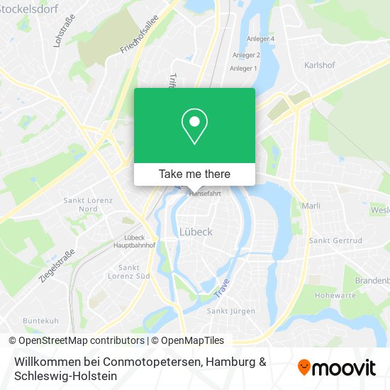 Willkommen bei Conmotopetersen map