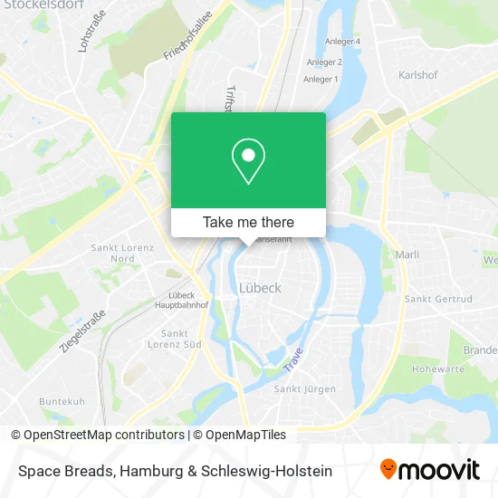 Карта Space Breads