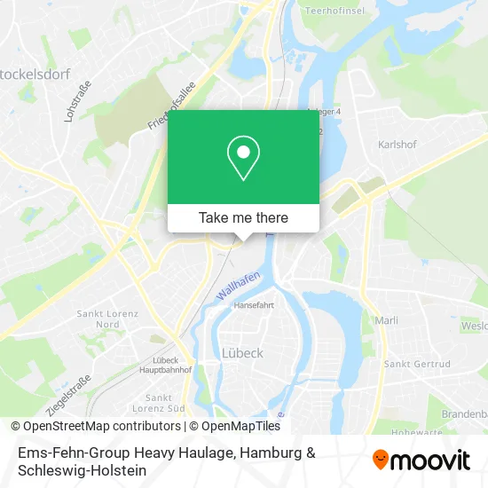 Карта Ems-Fehn-Group Heavy Haulage