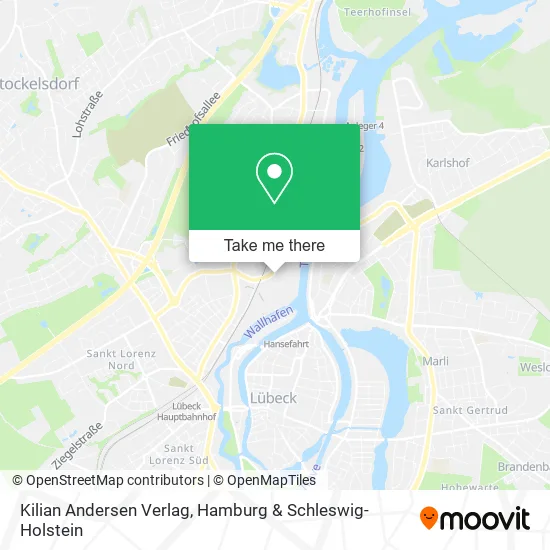 Карта Kilian Andersen Verlag