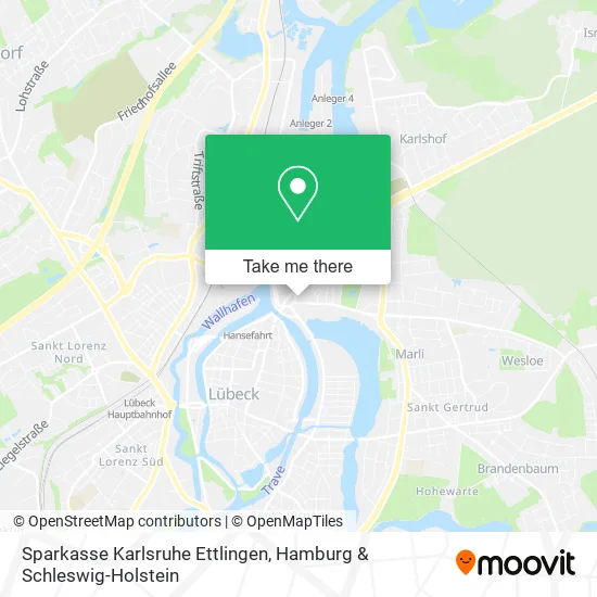 Карта Sparkasse Karlsruhe Ettlingen