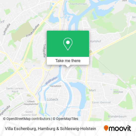 Villa Eschenburg map