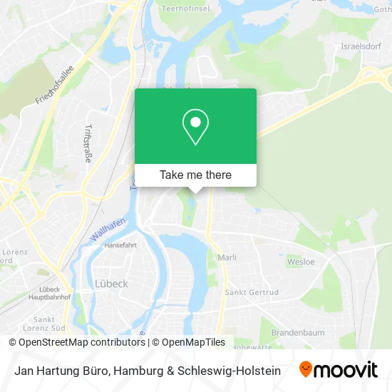 Карта Jan Hartung Büro