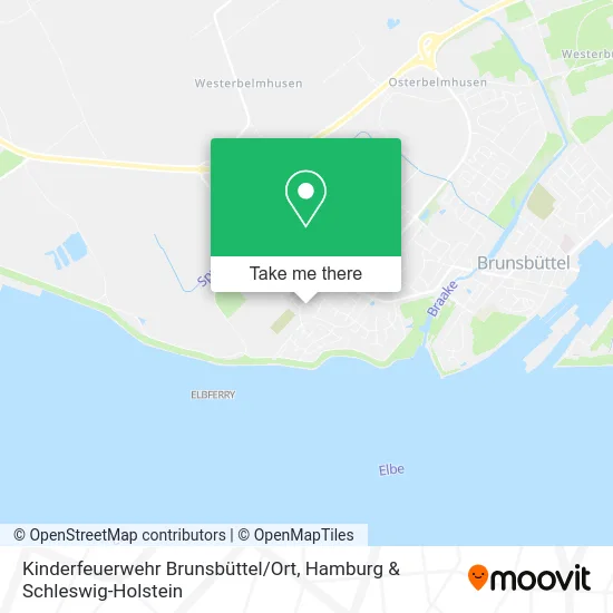 Карта Kinderfeuerwehr Brunsbüttel / Ort