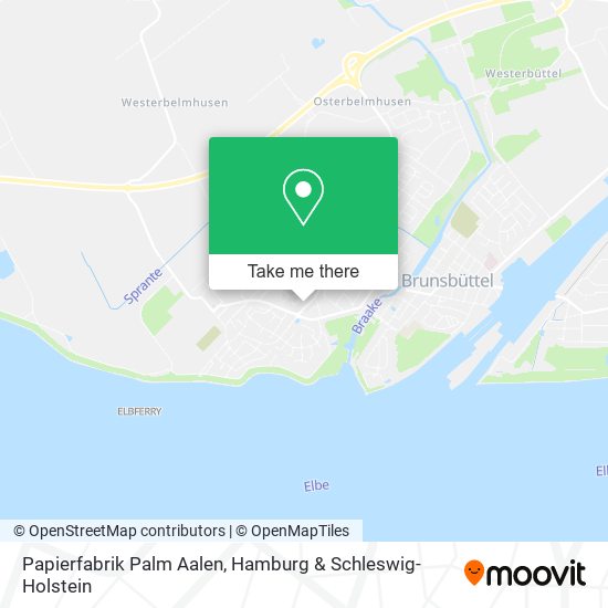 Papierfabrik Palm Aalen map