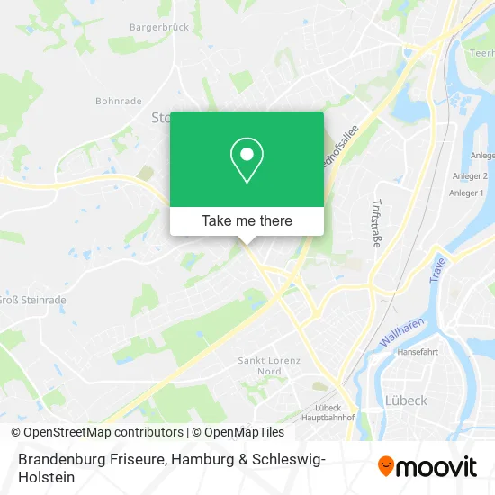 Карта Brandenburg Friseure