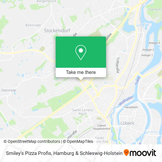 Карта Smiley's Pizza Profis