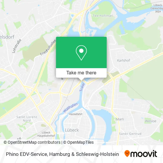 Карта Phino EDV-Service