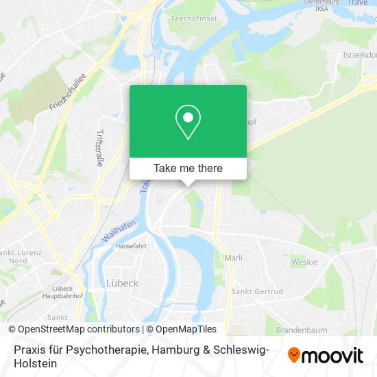 Карта Praxis für Psychotherapie