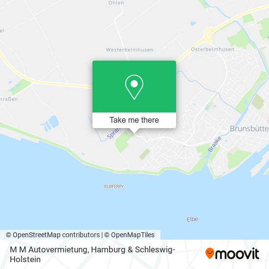 M M Autovermietung map