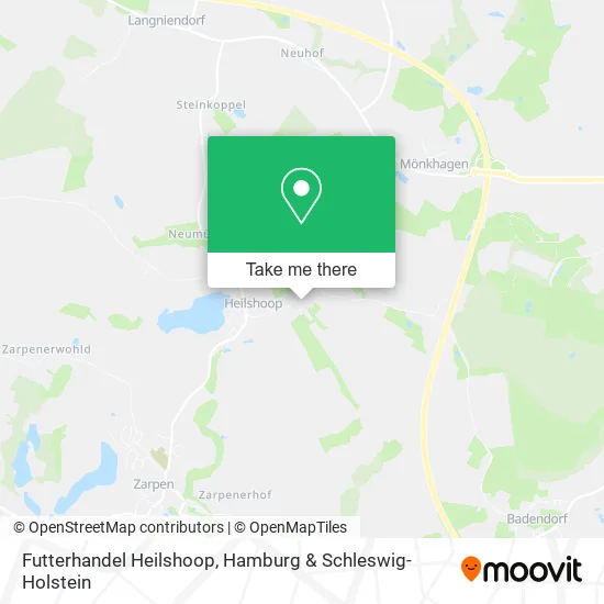 Карта Futterhandel Heilshoop