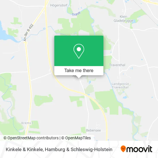 Карта Kinkele & Kinkele