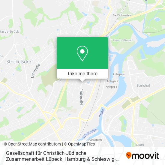 Gesellschaft für Christlich-Jüdische Zusammenarbeit Lübeck map