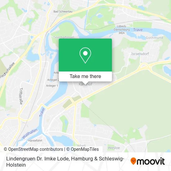 Карта Lindengruen Dr. Imke Lode