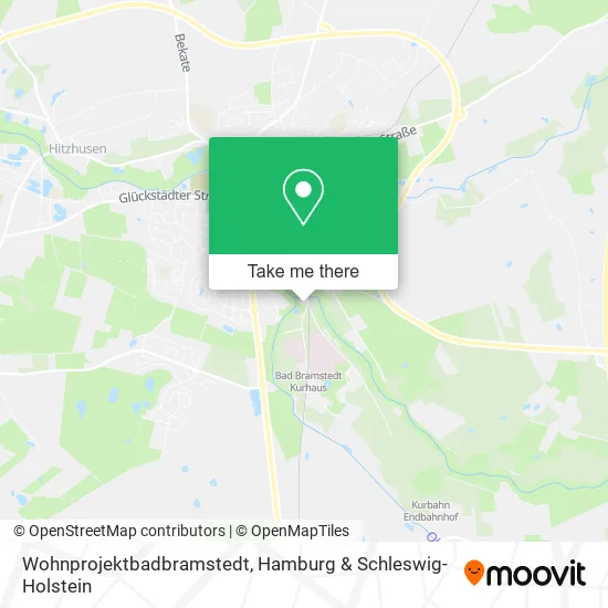 Карта Wohnprojektbadbramstedt