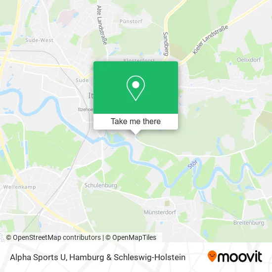 Карта Alpha Sports U