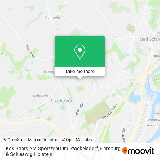Карта Kss Baars e.V. Sportzentrum Stockelsdorf