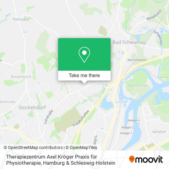 Therapiezentrum Axel Kröger Praxis für Physiotherapie map