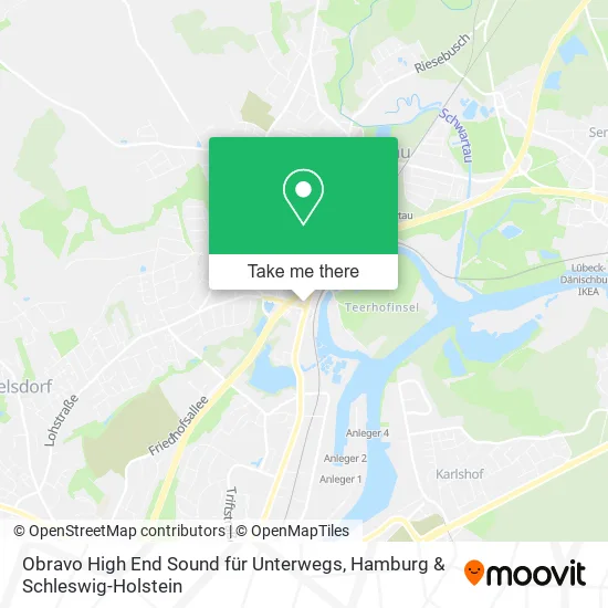 Карта Obravo High End Sound für Unterwegs