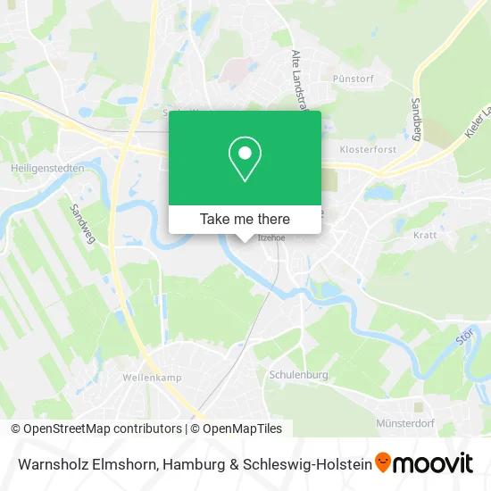 Карта Warnsholz Elmshorn