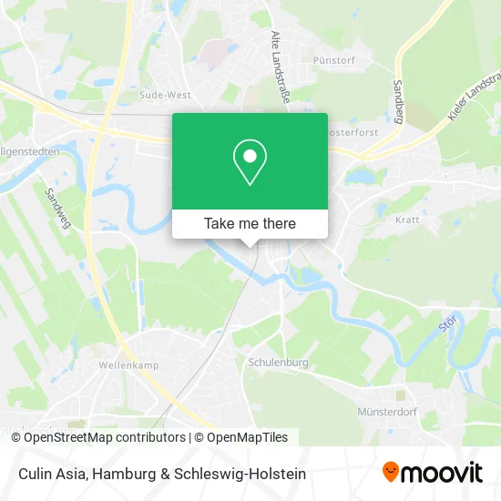 Карта Culin Asia