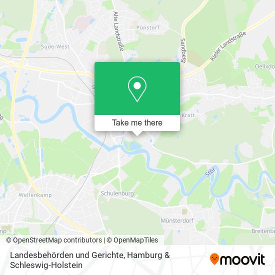 Landesbehörden und Gerichte map