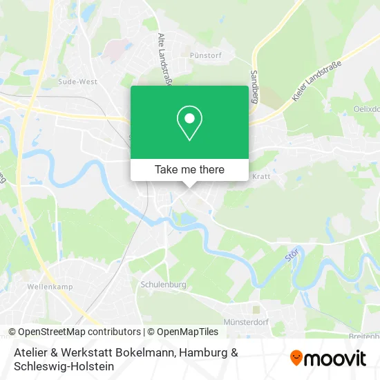 Карта Atelier & Werkstatt Bokelmann