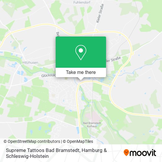 Supreme Tattoos Bad Bramstedt map