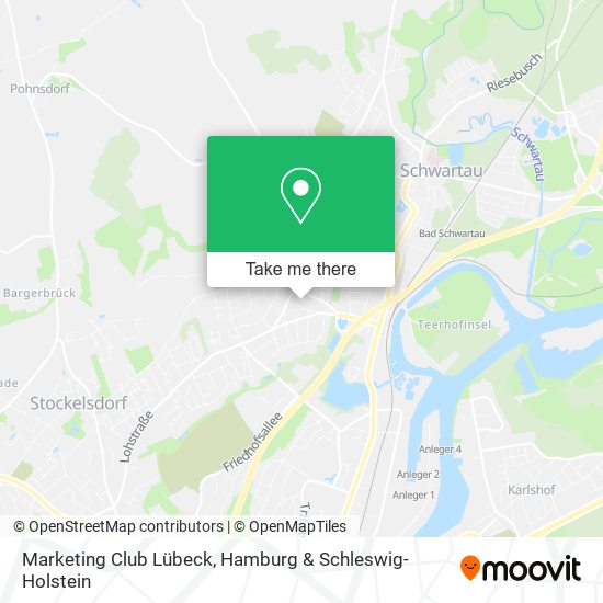 Marketing Club Lübeck map