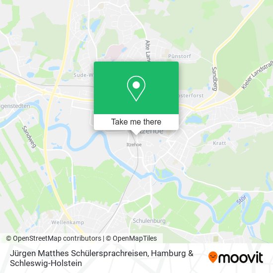 Карта Jürgen Matthes Schülersprachreisen