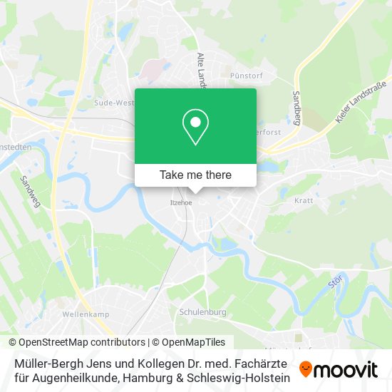 Müller-Bergh Jens und Kollegen Dr. med. Fachärzte für Augenheilkunde map