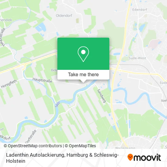 Карта Ladenthin Autolackierung