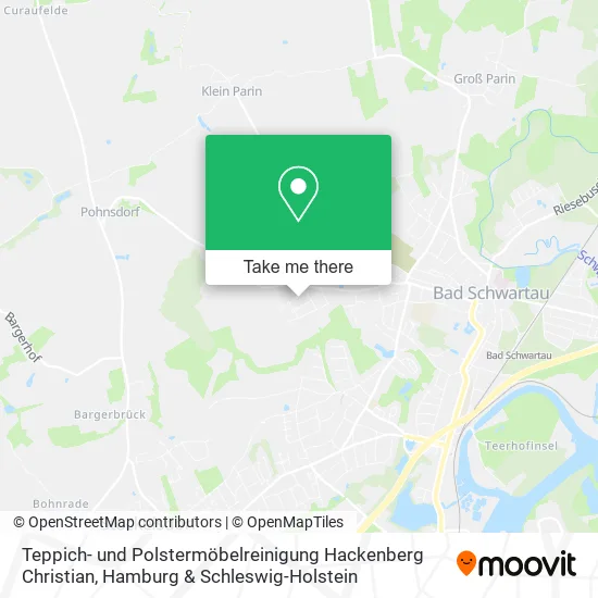 Карта Teppich- und Polstermöbelreinigung Hackenberg Christian